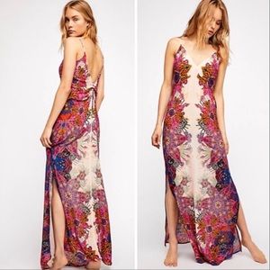 Free People Wildflower Maxi in Tea Combo - Large